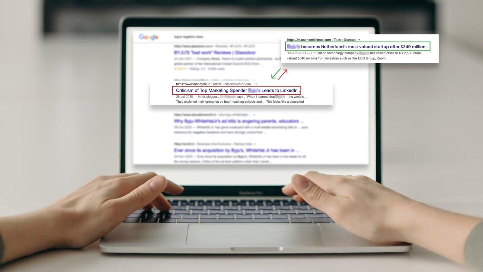 Restore Online reputation